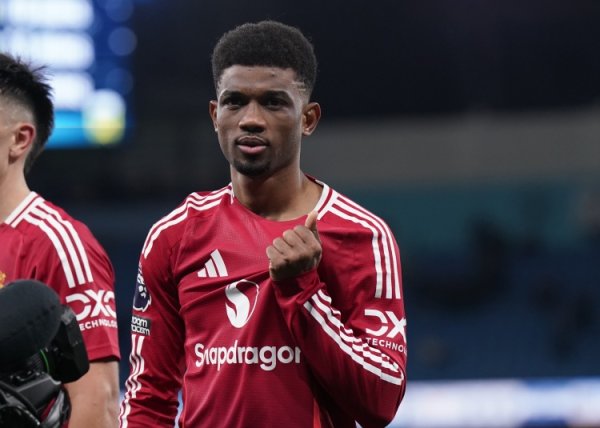 情景正佳！阿玛德近5场比赛2球3助，参与5粒进球